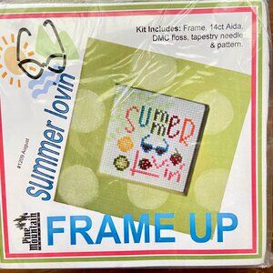 Pine Mountain Designs Summer Lovin Frame Up Kit August #1209 NEW